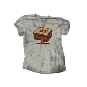 Dripping Grilled Cheese Tye Dye T-Shirt Mens M